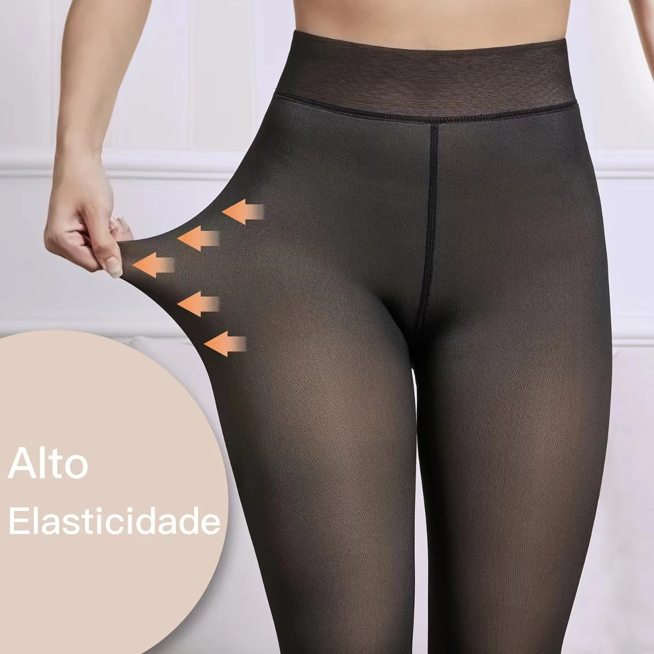 Meia Calça De Lã Térmica - Paris
