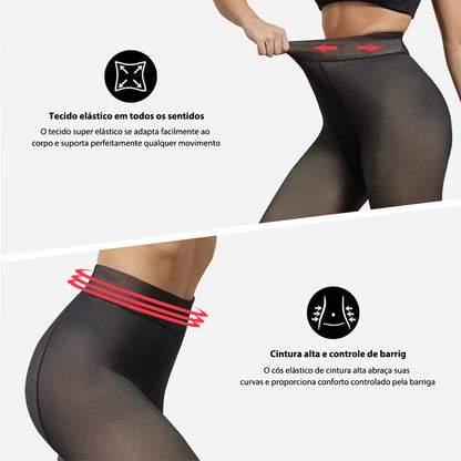 Meia Calça De Lã Térmica - Paris
