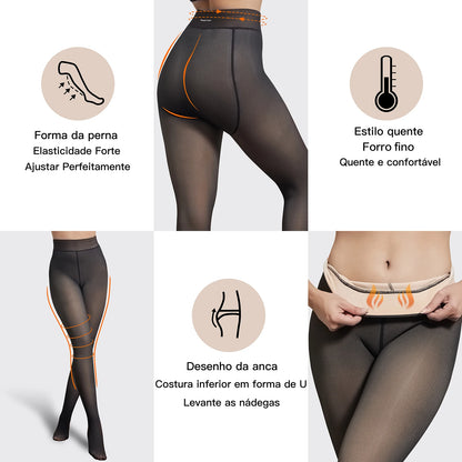 Meia Calça De Lã Térmica - Paris