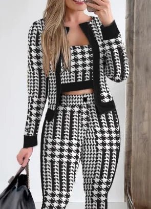 Conjunto estampado 3 peças - Executiva
