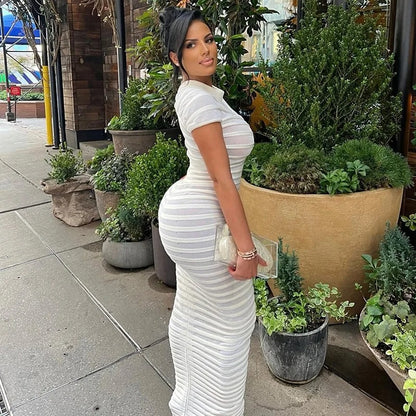 Vestido midi rendado - Lauana Prado